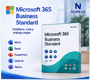 Microsoft 365 Business Standard - Licencia de suscripción (1 año) - 1 usuario (5 dispositivos)